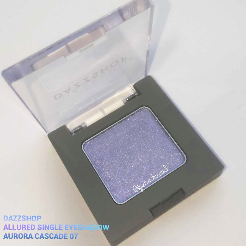 アリュールド シングル アイシャドウ/DAZZSHOP/単色アイシャドウを使ったクチコミ（1枚目）