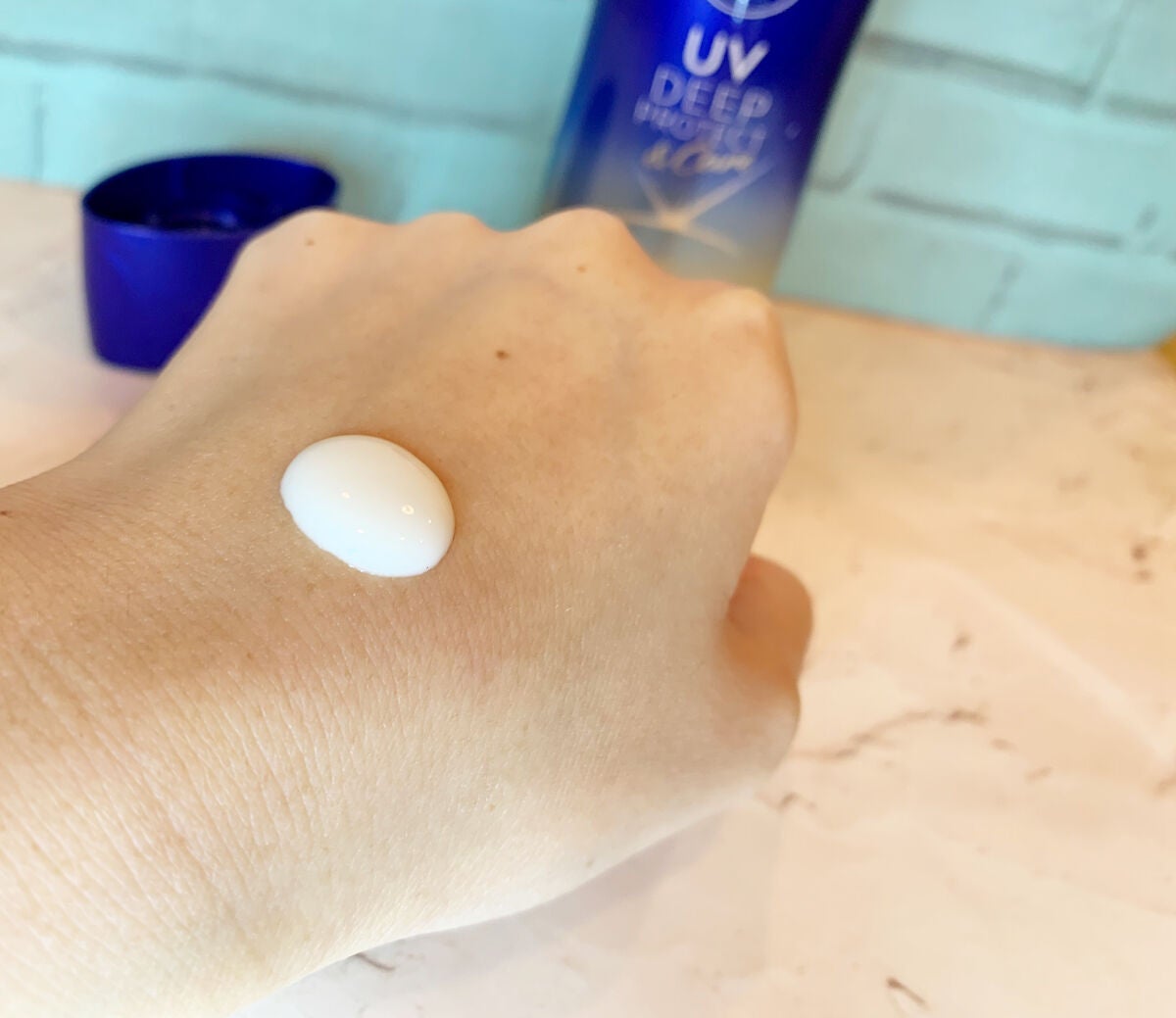 ニベアUV ディープ プロテクト&ケア ジェル/ニベア/日焼け止めジェルを使ったクチコミ(3枚目)