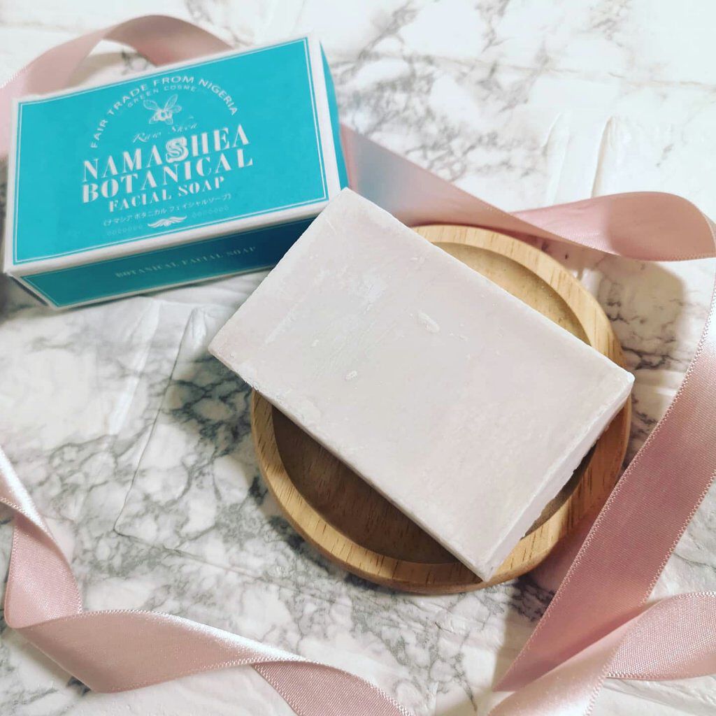 ボタニカルフェイシャルソープ/ナマシア/洗顔石鹸を使ったクチコミ（1枚目）