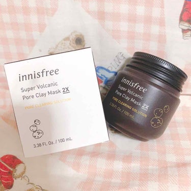 スーパーヴォルカニック ポアクレイマスク/innisfree/洗い流すパック・マスクを使ったクチコミ（1枚目）