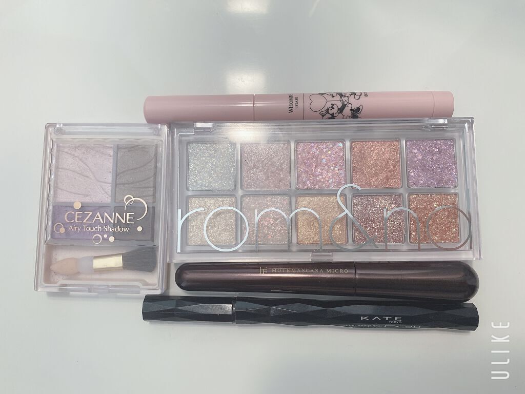 エアリータッチシャドウ/CEZANNE/アイシャドウパレットを使ったクチコミ（1枚目）