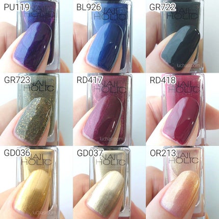 ネイルホリック Dark Fantasy Color BL926/ネイルホリック/マニキュアを使ったクチコミ(2枚目)