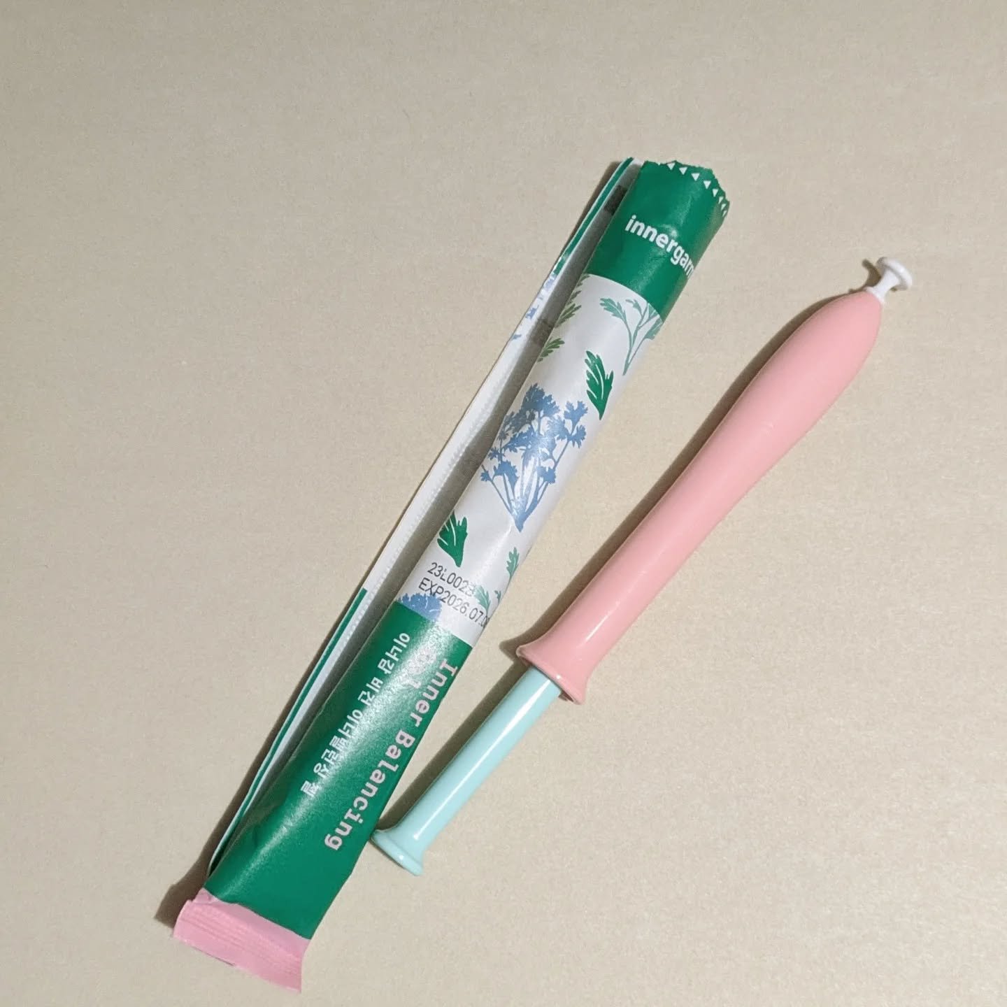 ビーガン インナーバランシングジェル/インナーガム/その他生理用品を使ったクチコミ（3枚目）