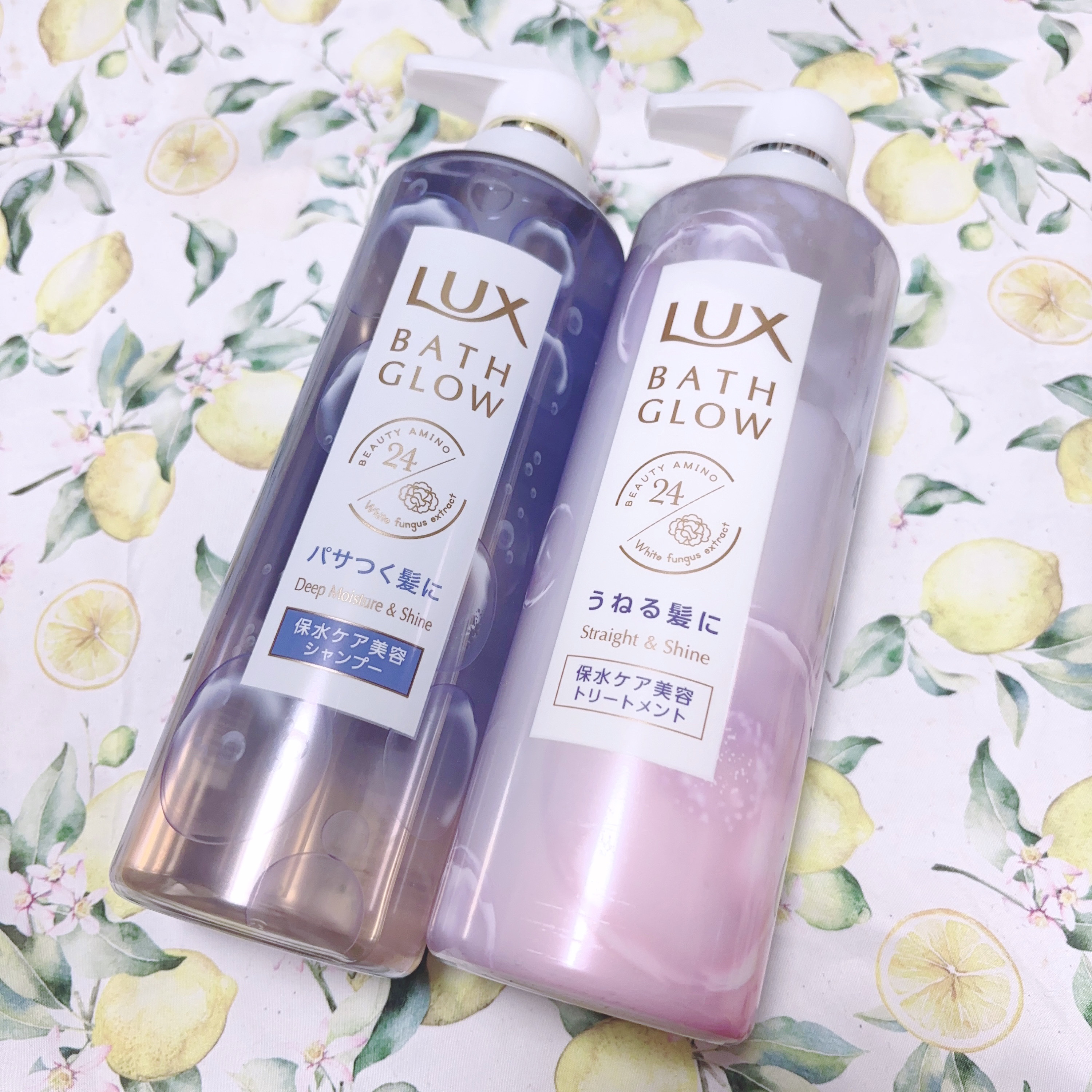 バスグロウ ディープモイスチャー&シャイン シャンプー/トリートメント/LUX/市販シャンプーを使ったクチコミ（1枚目）