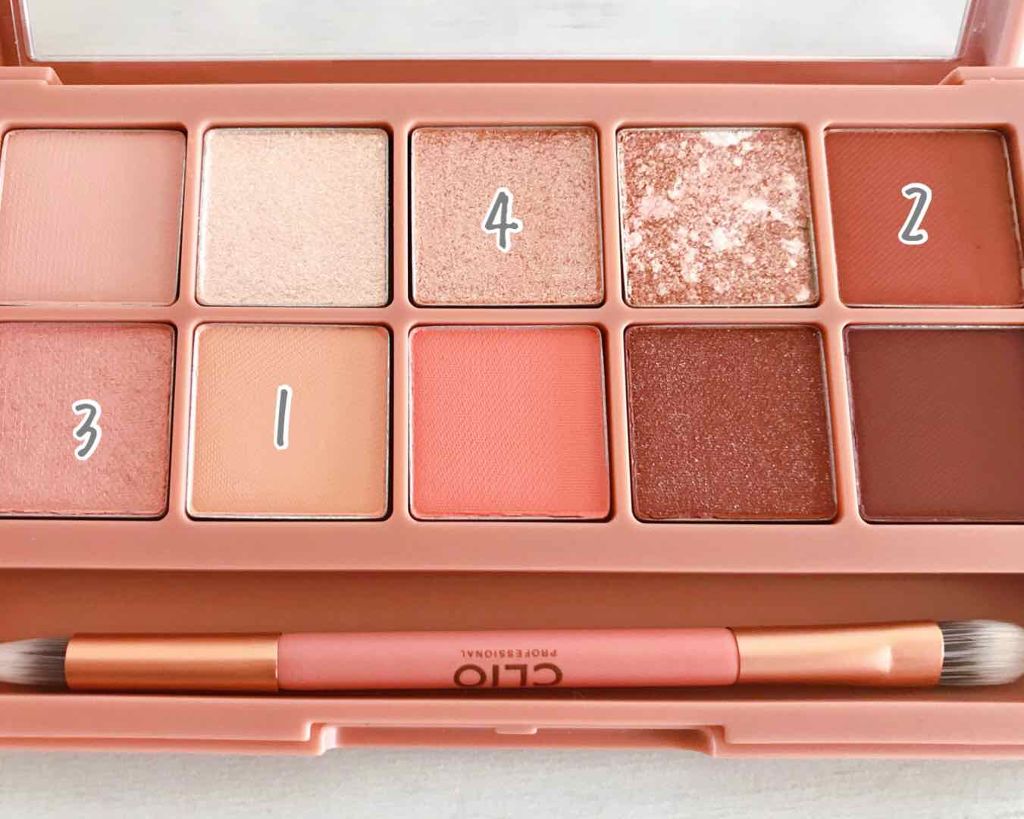 プロ アイ パレット/CLIO/アイシャドウパレットを使ったクチコミ（3枚目）