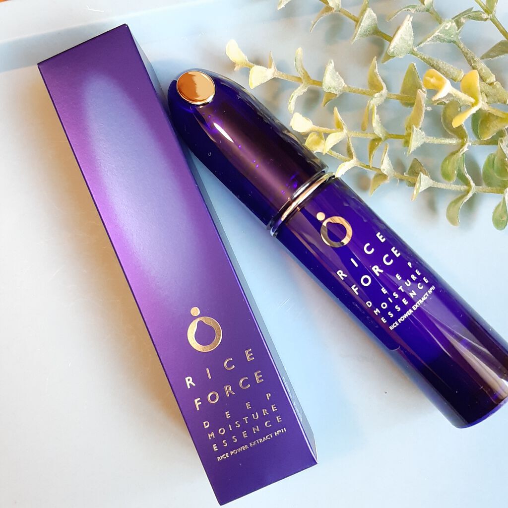 ディープモイスチュアエッセンス/ライスフォース/美容液を使ったクチコミ（2枚目）