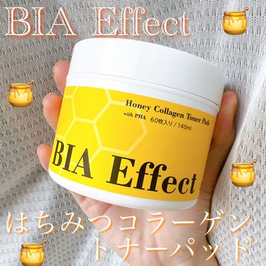 はちみつコラーゲントナーパッド/BIA Effect/シートマスク・パックを使ったクチコミ（1枚目）