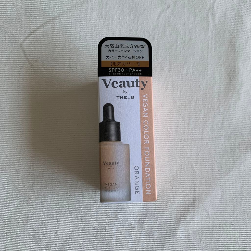 ヴィーガン カラーファンデーション/Veauty by THE_B/リキッドファンデーションを使ったクチコミ(3枚目)