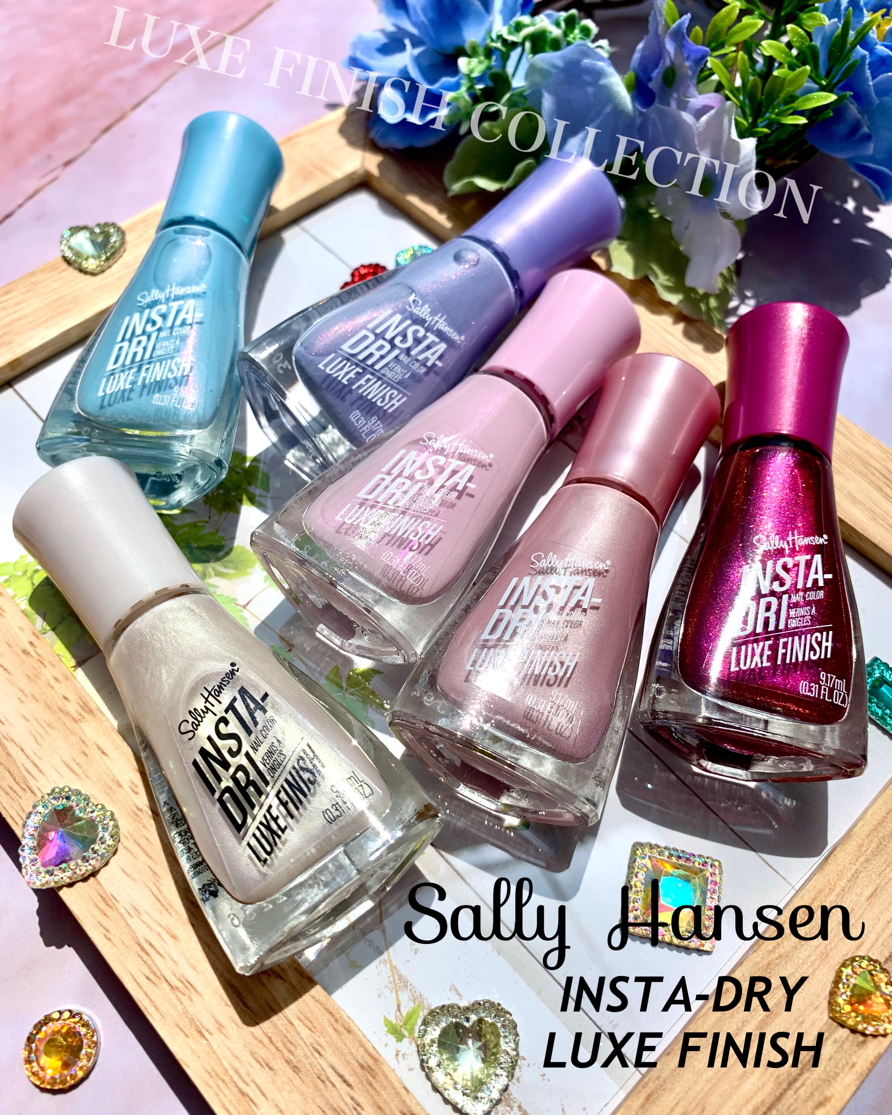 時短ネイルのネイルデザイン】インスタドライ ネイルカラー