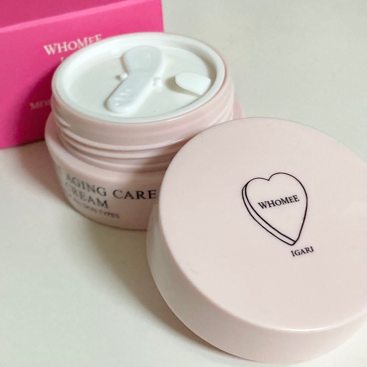 モイストエイジングケアクリーム/WHOMEE/フェイスクリームを使ったクチコミ(3枚目)