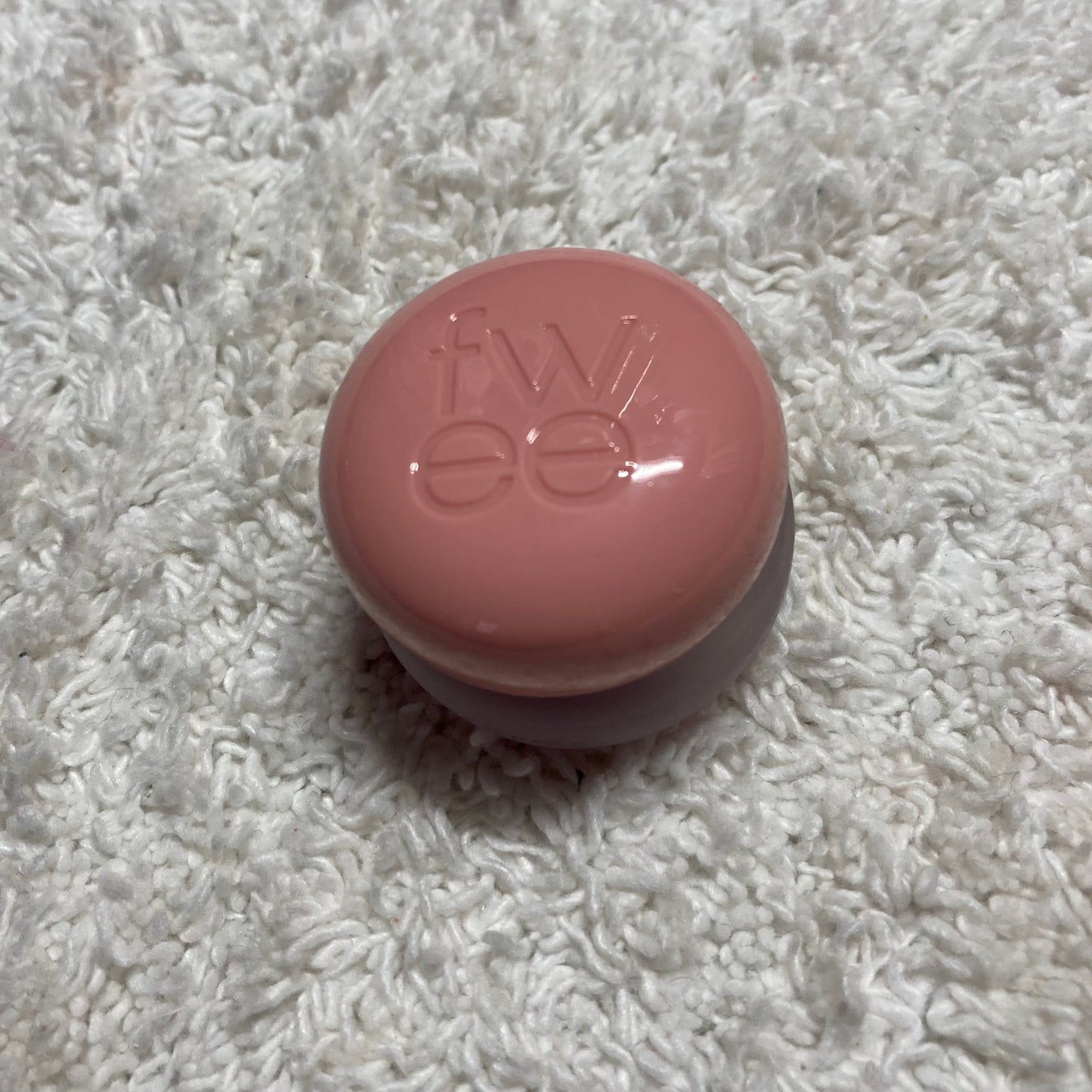 リップアンドチーク ブラーリープリンポット/fwee/口紅を使ったクチコミ(3枚目)