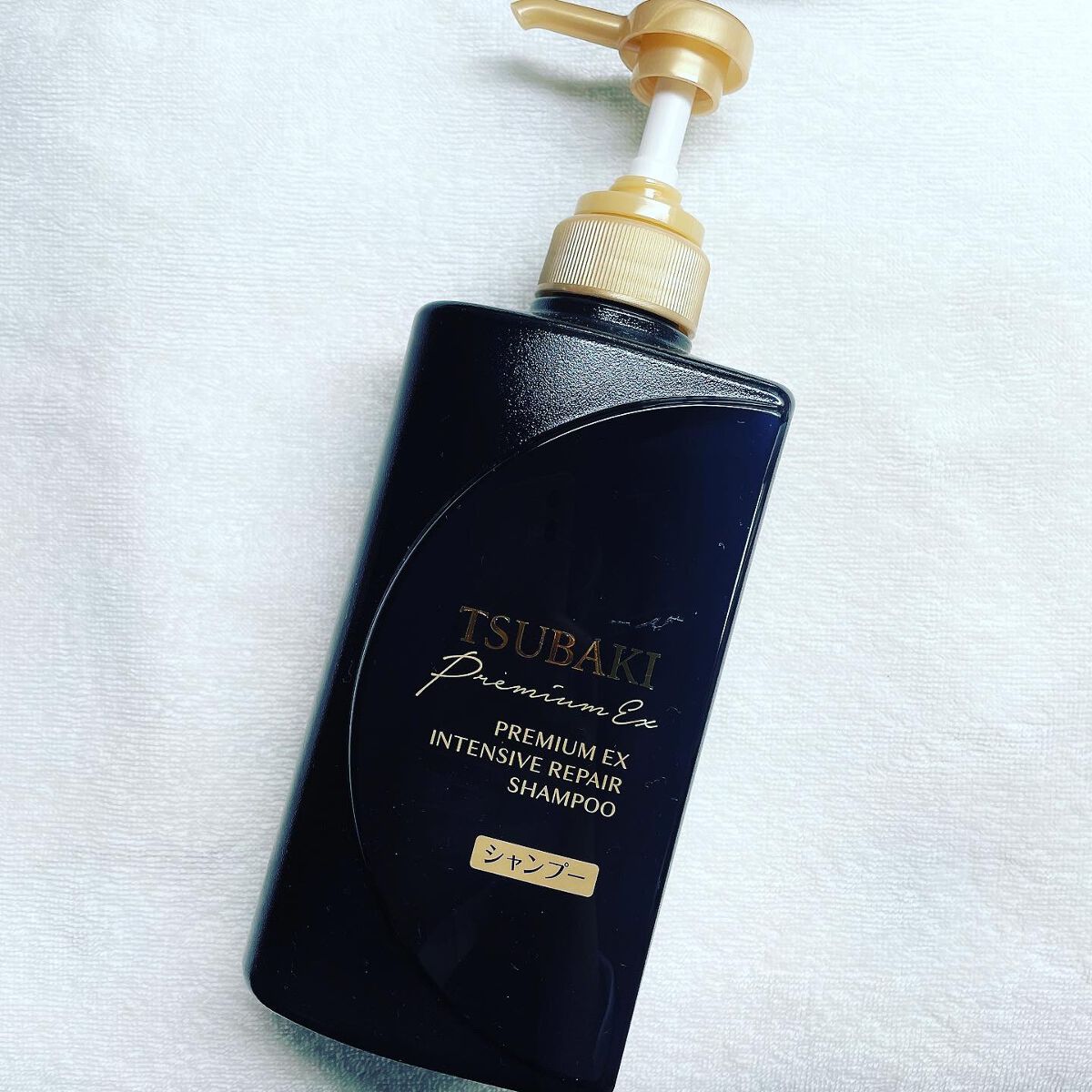 プレミアムＥＸ インテンシブリペア ＜シャンプー＞／コンディショナー＜ヘアトリートメント＞ /TSUBAKI/市販シャンプーを使ったクチコミ（2枚目）