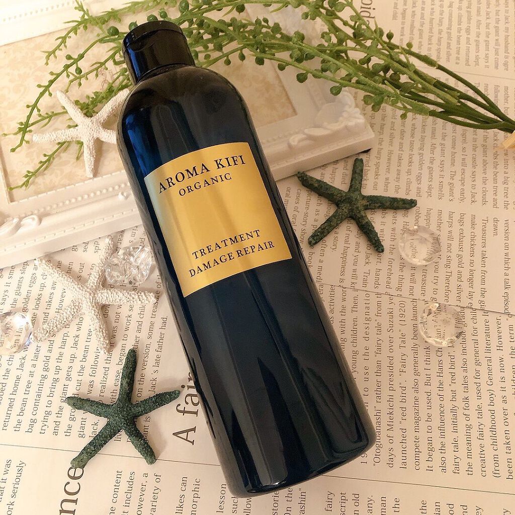 オーガニック シャンプー／トリートメント＜ダメージリペア＞/AROMA KIFI/シャンプー・コンディショナーを使ったクチコミ（1枚目）