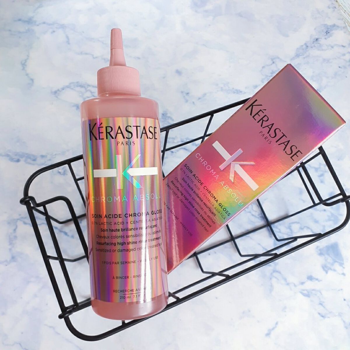 CA ソワン クロマグロス/ケラスターゼ/洗い流すヘアトリートメントを使ったクチコミ(1枚目)