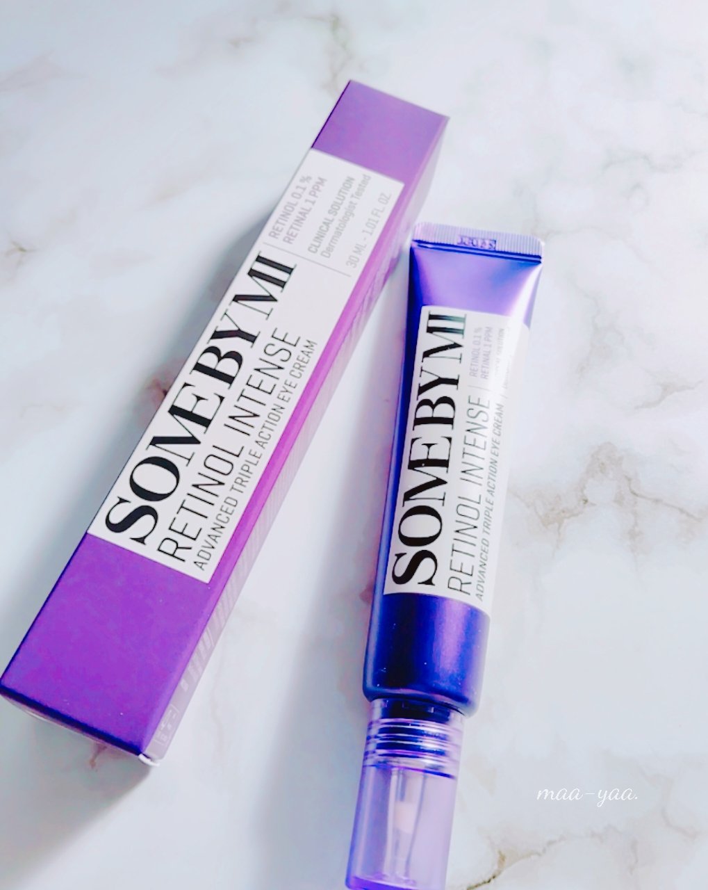 レチノールインテンシブ アドバンスドトリプルアクションアイクリーム/SOME BY MI/アイケア・アイクリームを使ったクチコミ（1枚目）