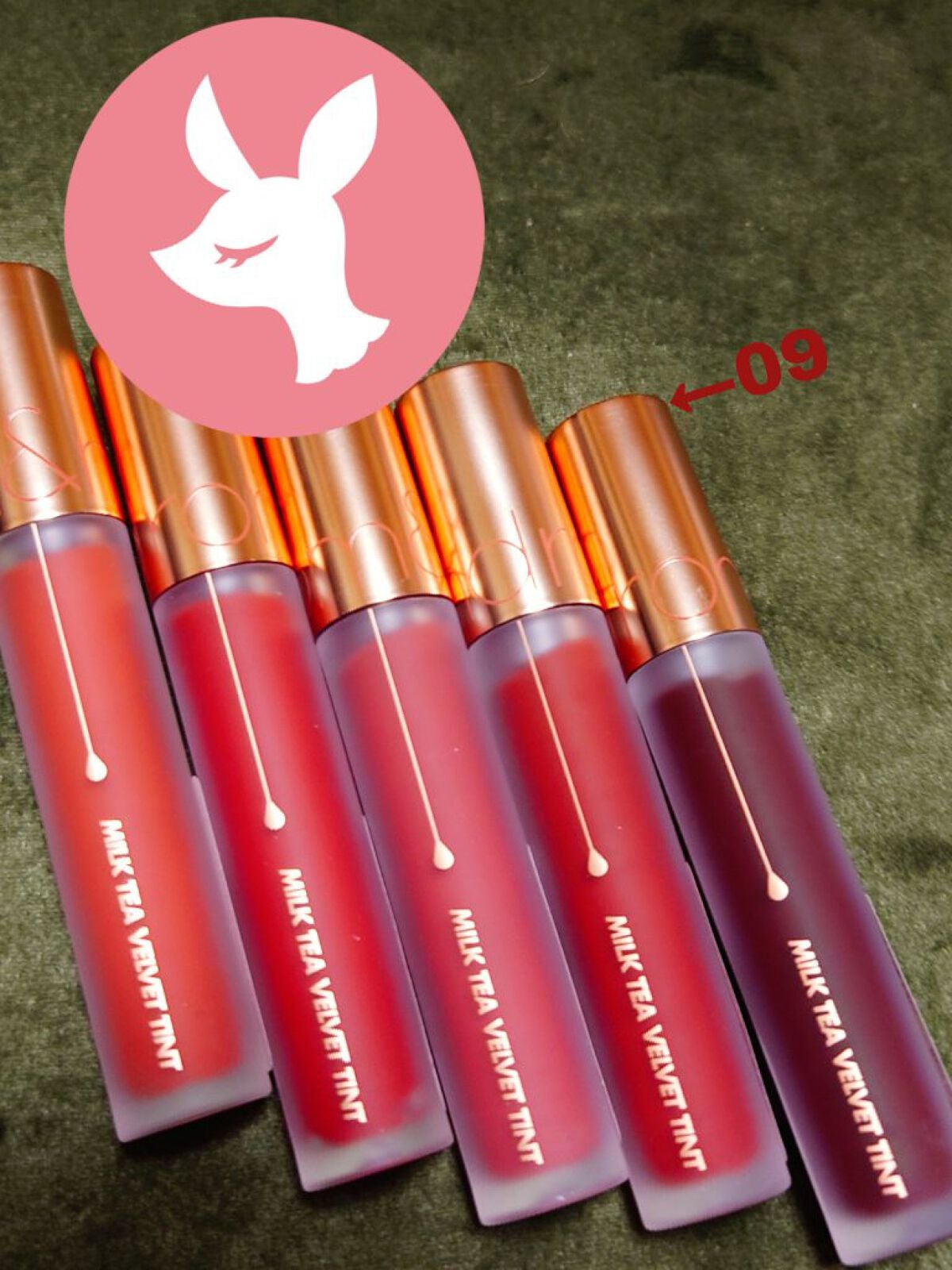 ミルクティーベルベットティント/rom&nd/リップティントを使ったクチコミ(1枚目)