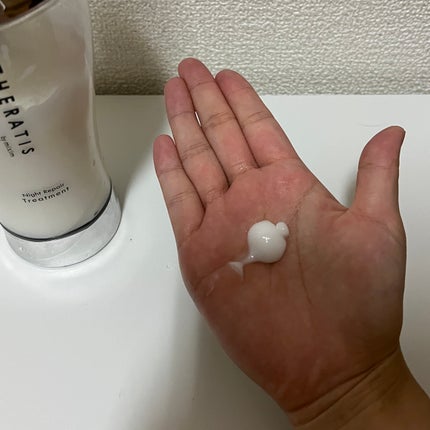 ナイトリペア シャンプー/ヘアトリートメント/THERATIS/シャンプー・コンディショナーを使ったクチコミ(3枚目)