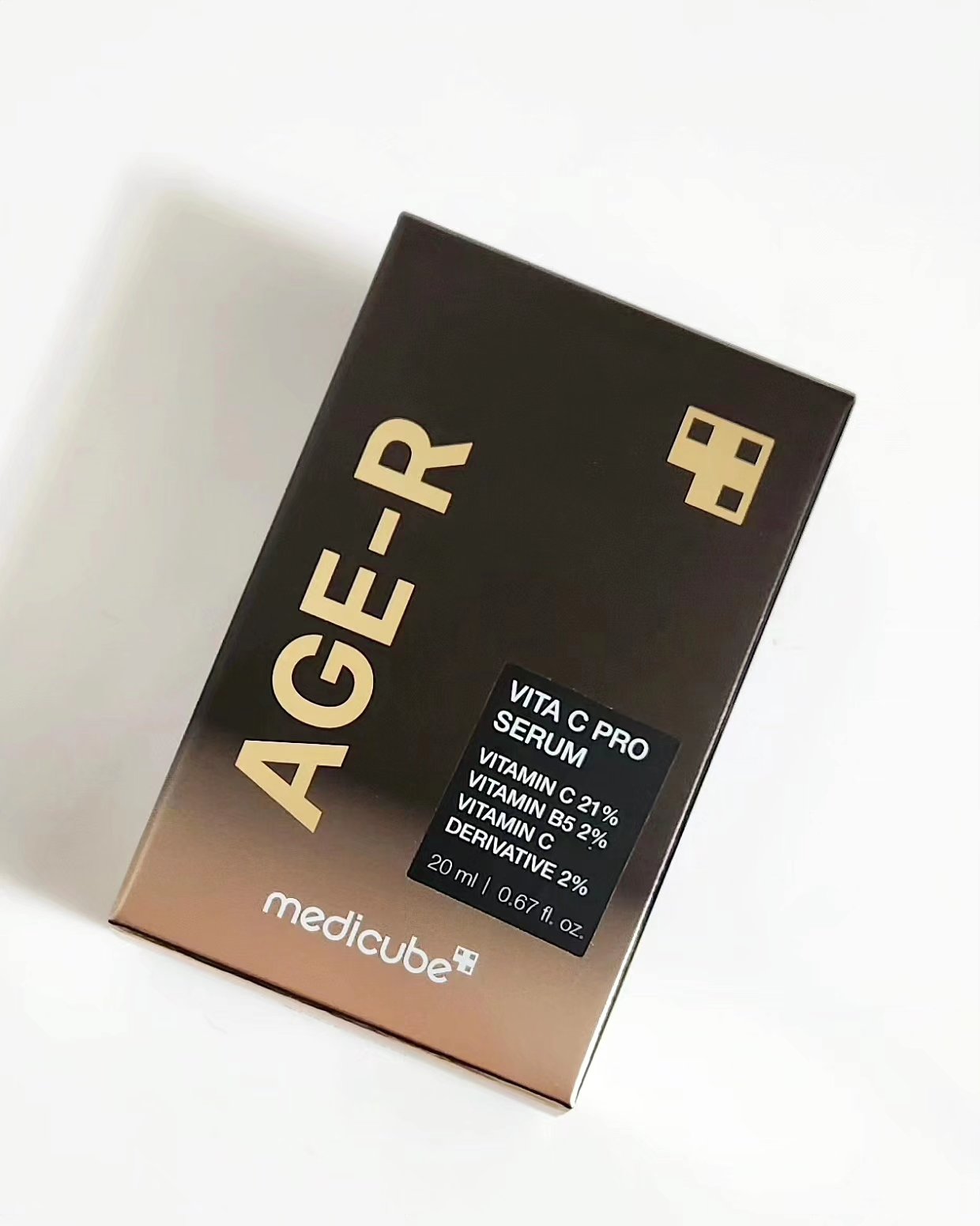 AGE-RビタＣプロアンプル/MEDICUBE/美容液を使ったクチコミ（2枚目）