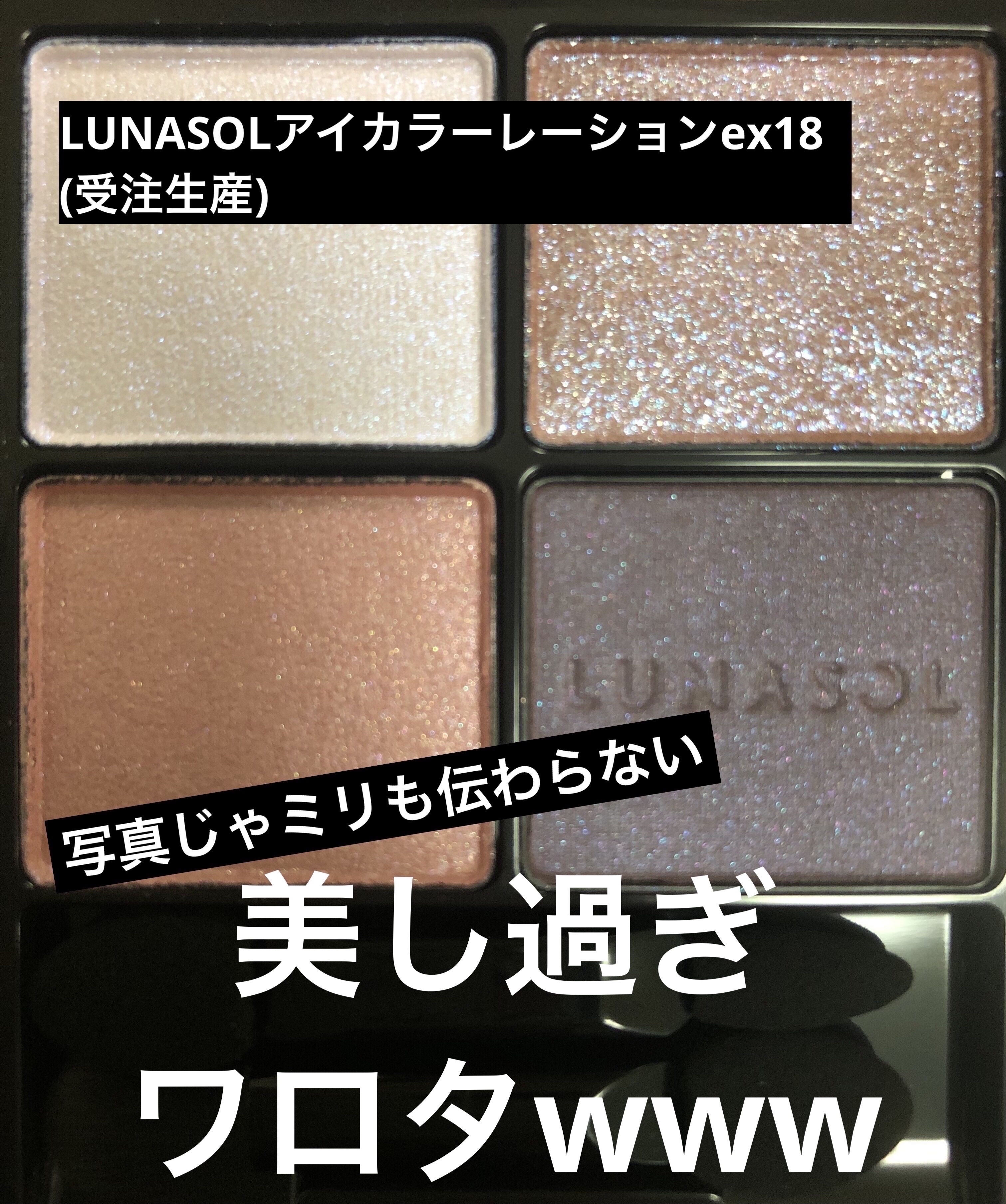 アイカラーレーション/LUNASOL/アイシャドウパレットを使ったクチコミ（1枚目）