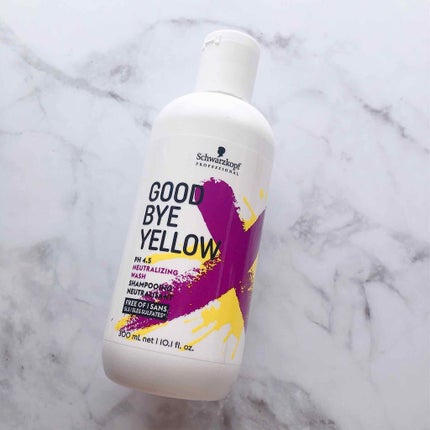 グッバイ イエロー カラーシャンプー/シュワルツコフ プロフェッショナル/市販シャンプーを使ったクチコミ(1枚目)