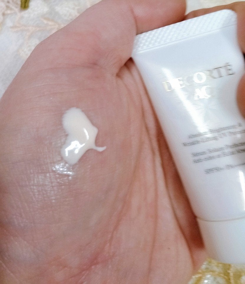 AQ アブソリュート UV プロテクション ブライトニング & リンクル/DECORTÉ/日焼け止めローションを使ったクチコミ(2枚目)