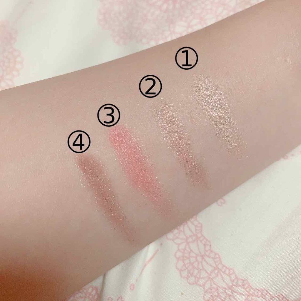 リアルクローズシャドウ/excel/アイシャドウパレットを使ったクチコミ（3枚目）