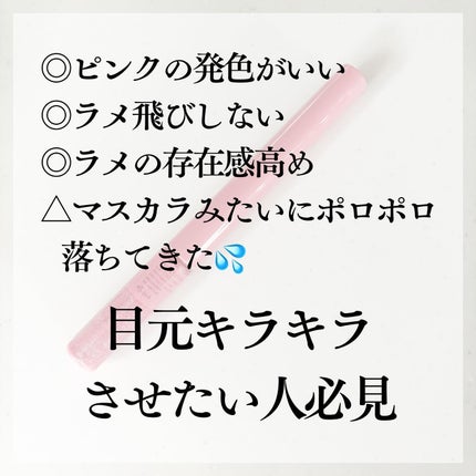エテュセ アイエディション(グリッターライナー)/ettusais/リキッドアイライナーを使ったクチコミ(5枚目)