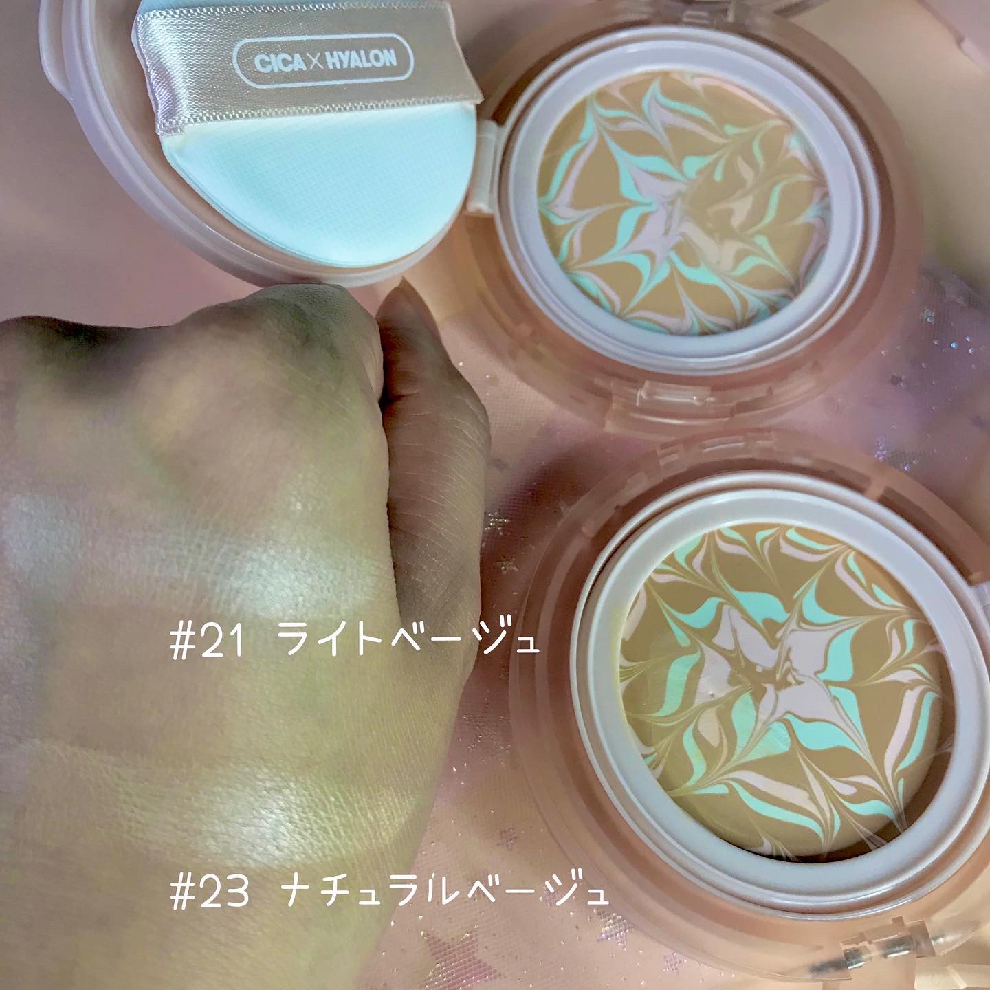 CICA エッセンススキンカバーパクト/VT/パウダーファンデーションを使ったクチコミ（3枚目）