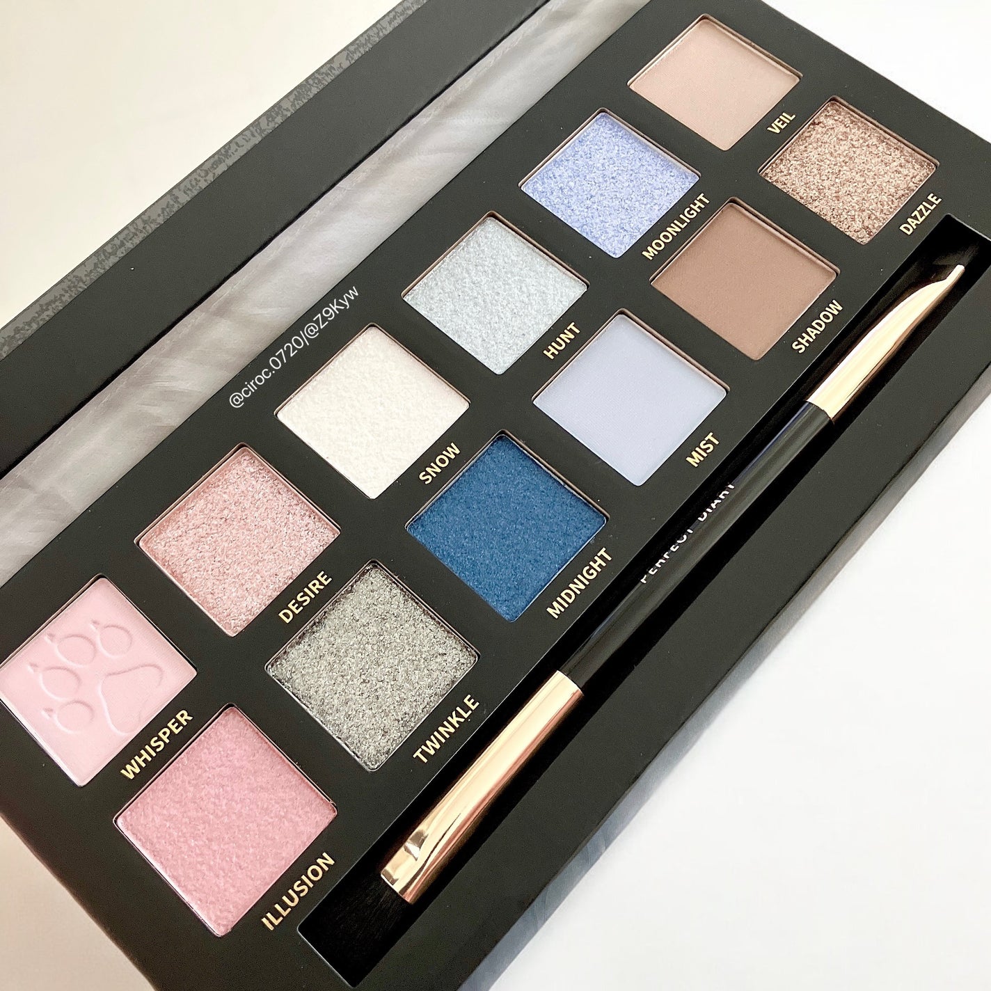 エクスプローラ12色 動物アイシャドウパレット/PERFECT DIARY/アイシャドウパレットを使ったクチコミ(2枚目)