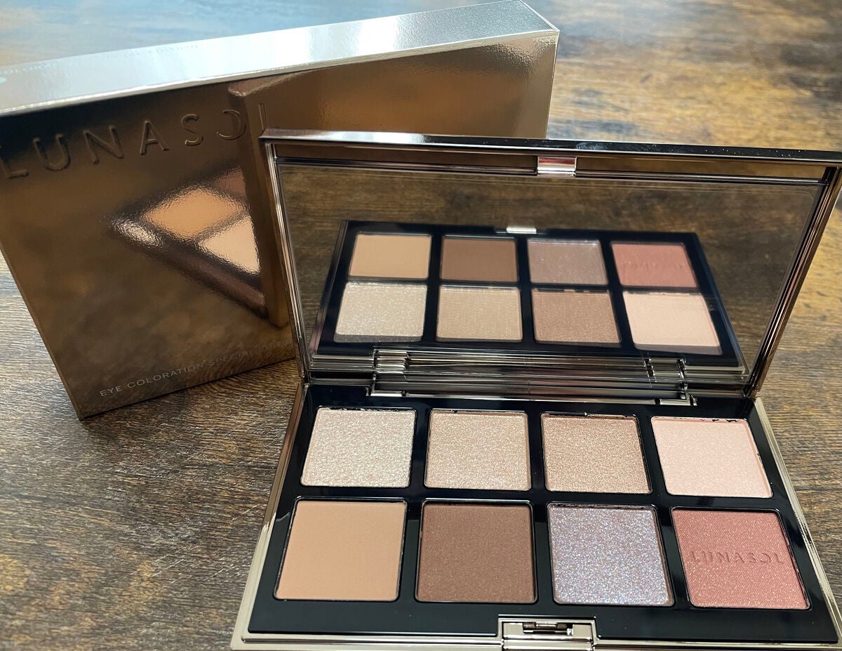 アイカラーレーション スペシャルエディション/LUNASOL/アイシャドウパレットを使ったクチコミ(1枚目)