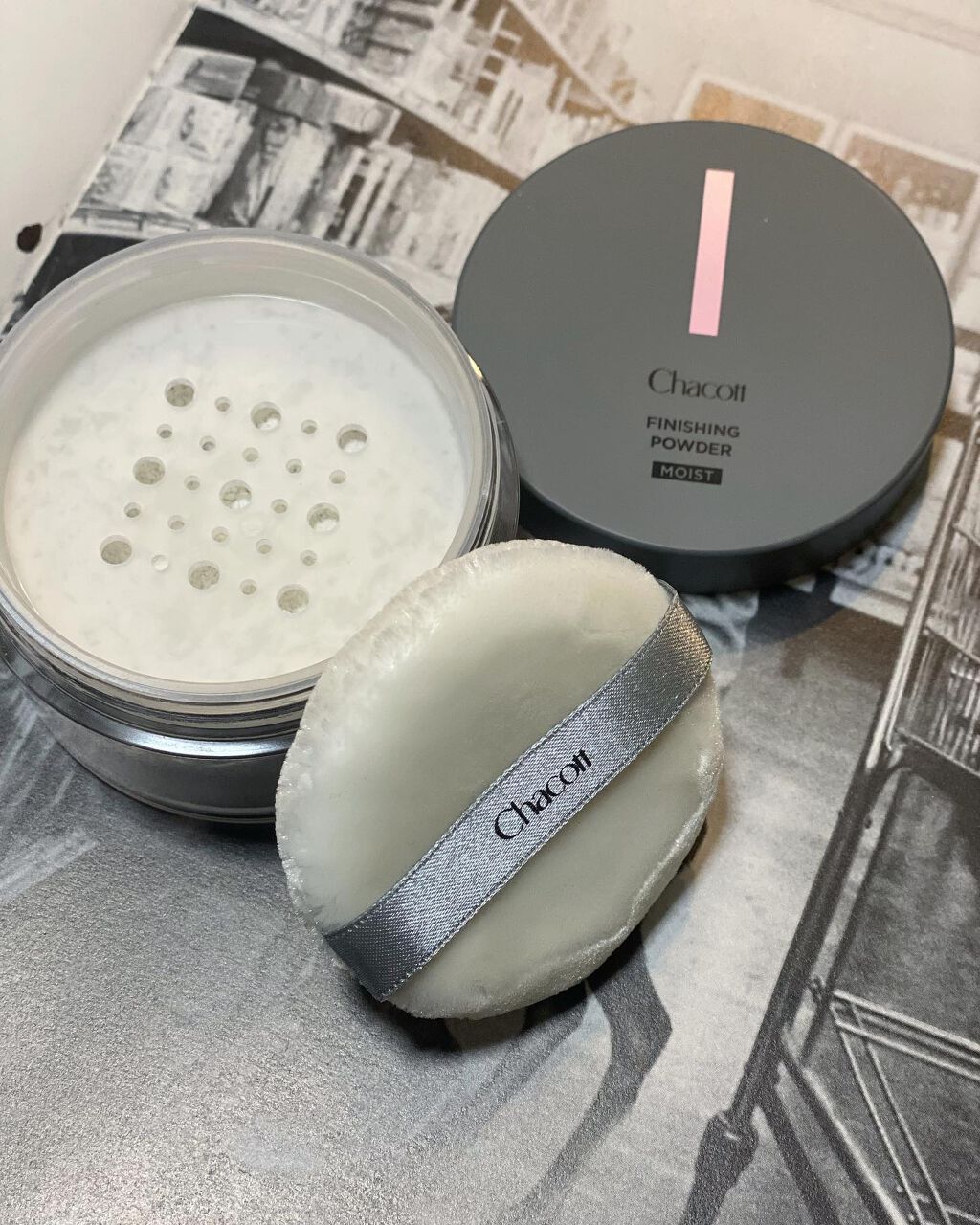 チャコット フィニッシングパウダー モイスト/チャコット・コスメティクス/ルースパウダーを使ったクチコミ（1枚目）