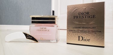 Dior プレステージ ラ クレーム デマキヤントのクチコミ「プレステージ ル バーム デマキャント 150ml

肌になじませると、とろけるようにオイル状.....」（1枚目）