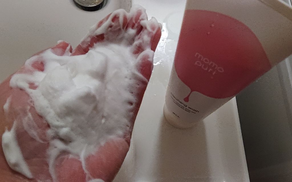 潤いクレンジング洗顔/ももぷり/洗顔フォームを使ったクチコミ(4枚目)