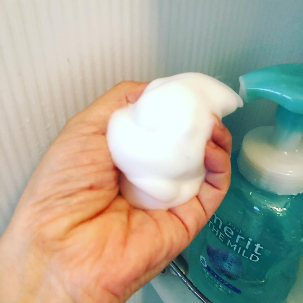 ザマイルド/メリット/市販シャンプーを使ったクチコミ（3枚目）