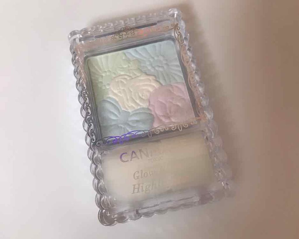 グロウフルールハイライター/キャンメイク/パウダーハイライトを使ったクチコミ(1枚目)