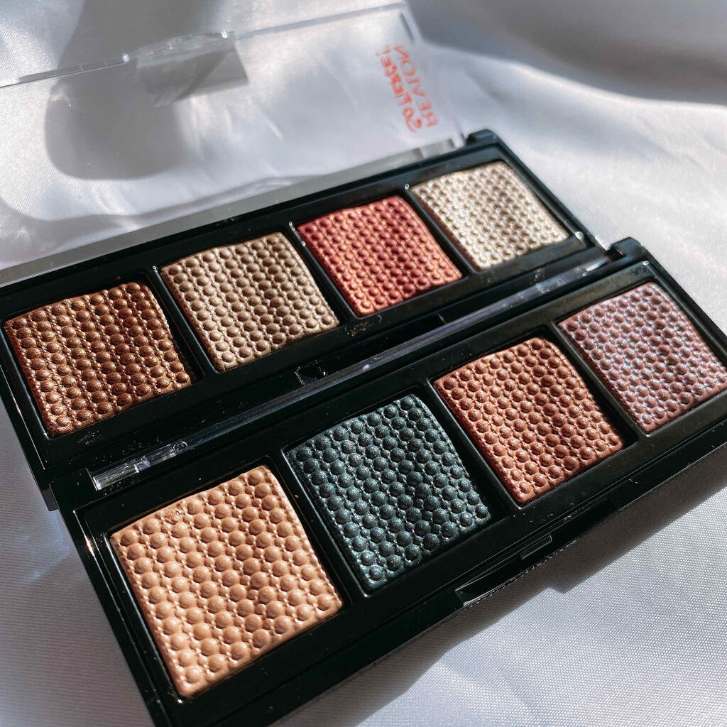 ソー フィアス！ プリズマティック パレット 963 スライト フレックス/REVLON/アイシャドウパレットを使ったクチコミ（2枚目）