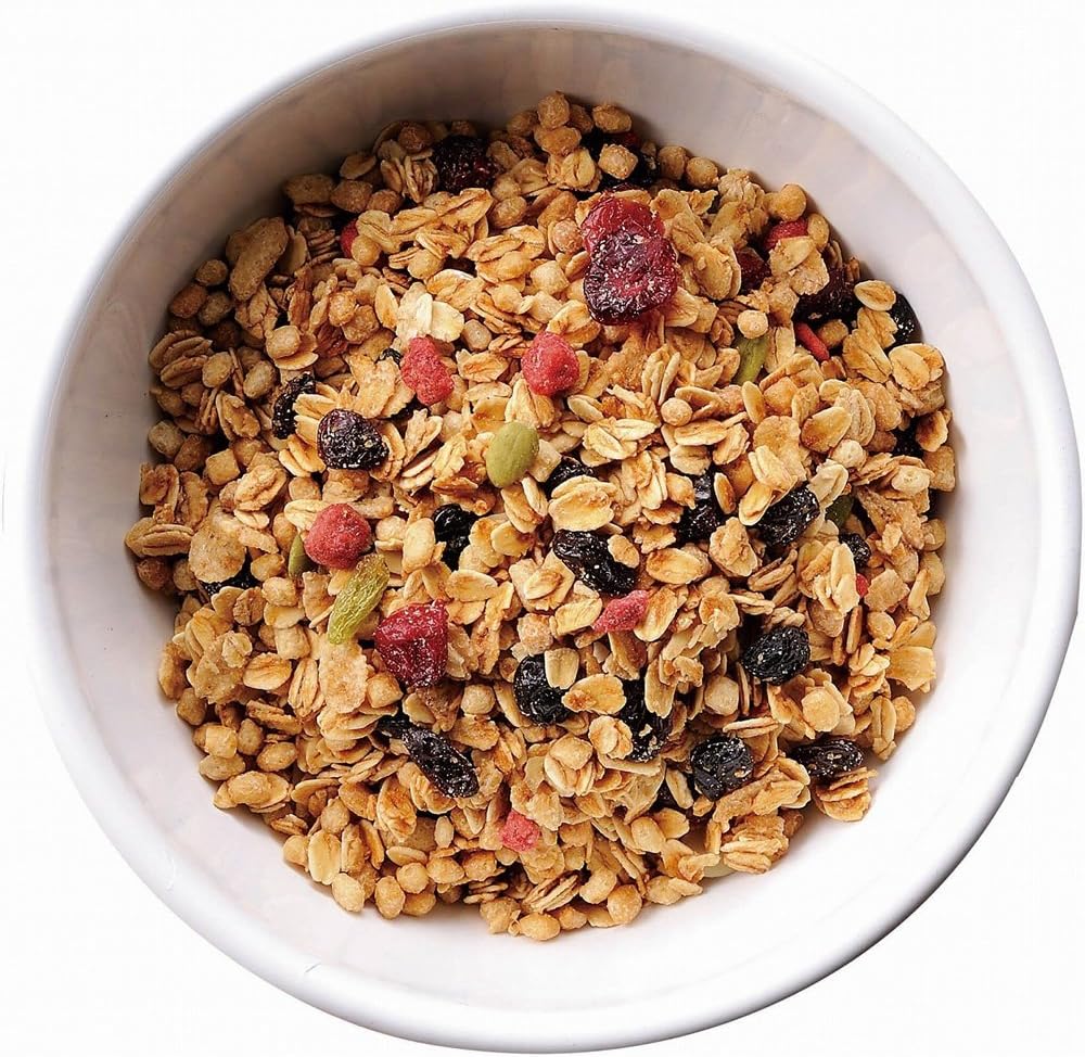 日食  グラノーラ （自然の良さシリーズ） メープルシロップ味の オーツ麦と大麦のグラノーラ 240g