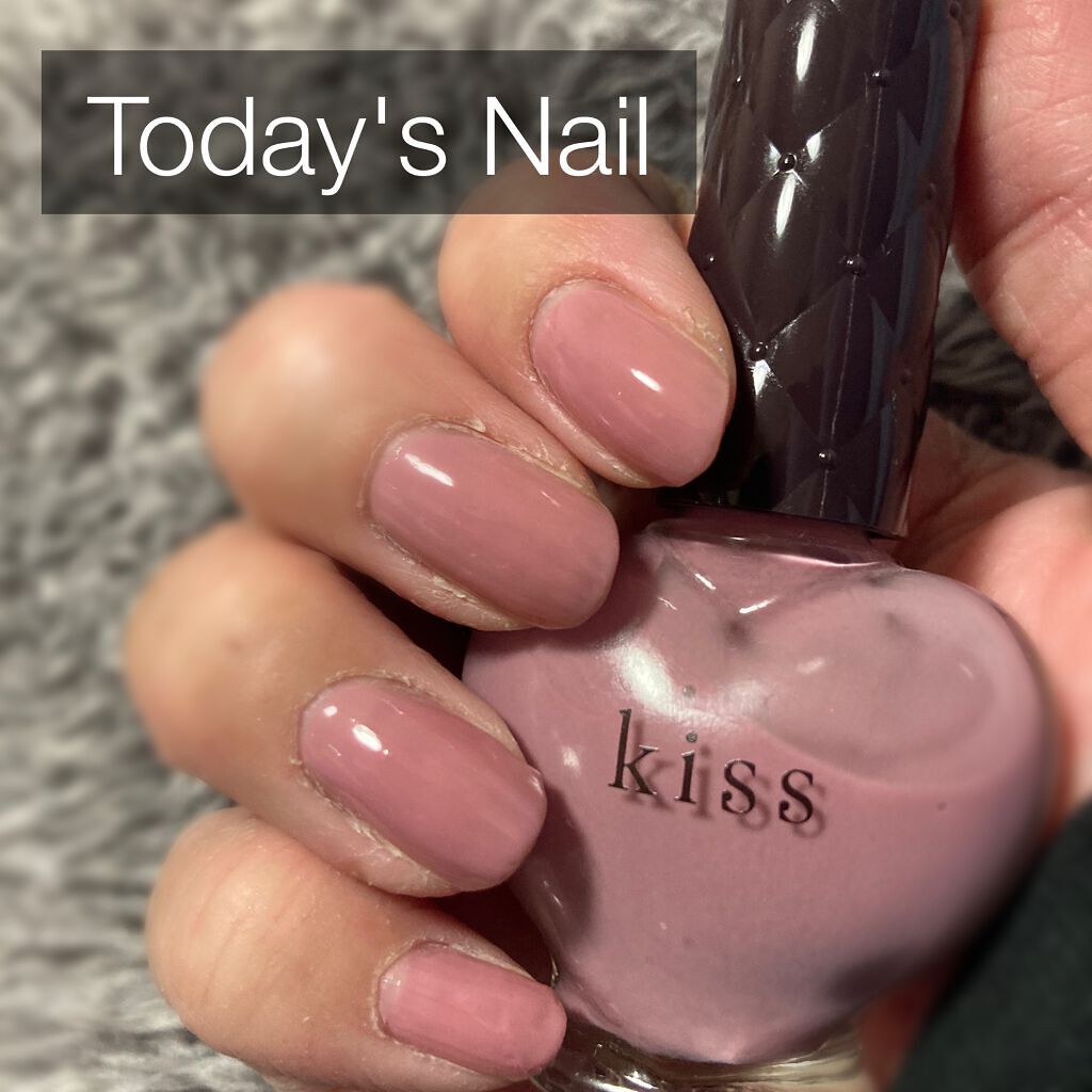 ネイルポリッシュ 04 Pale Lilack/KiSS/マニキュアを使ったクチコミ（2枚目）