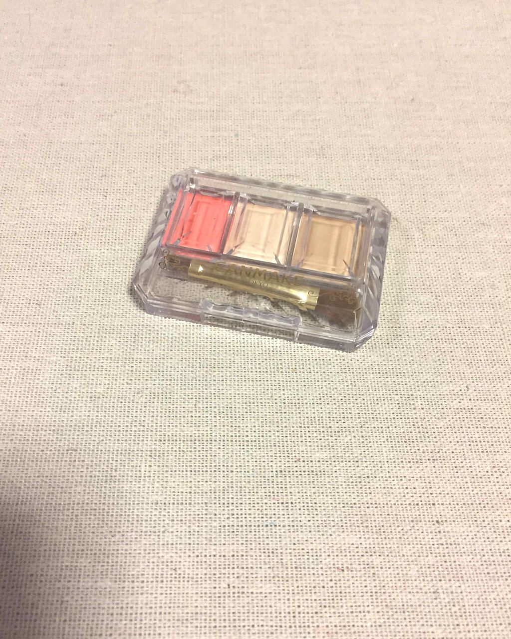 シークレットカラーアイズ/キャンメイク/アイシャドウパレットを使ったクチコミ(1枚目)