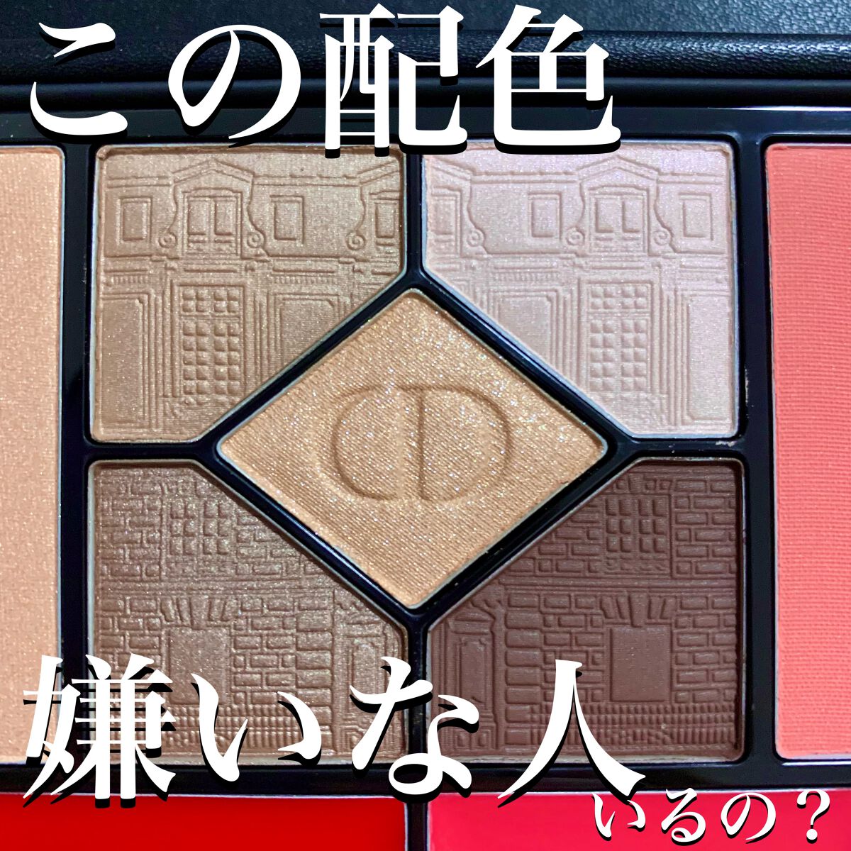 DIORエクランクチュールマルチユースパレット