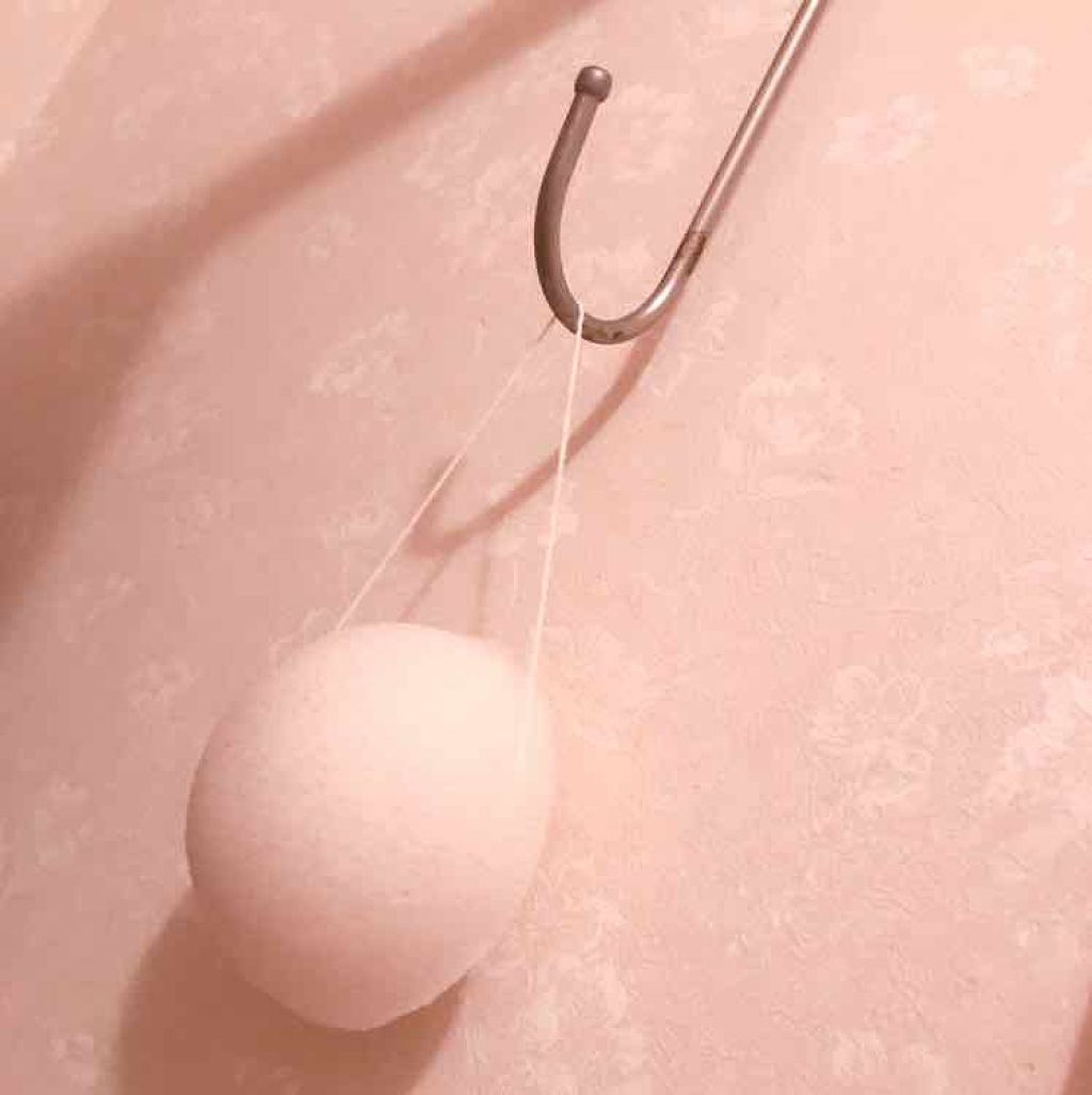 天然こんにゃくパフ/DAISO/その他スキンケアグッズを使ったクチコミ(3枚目)