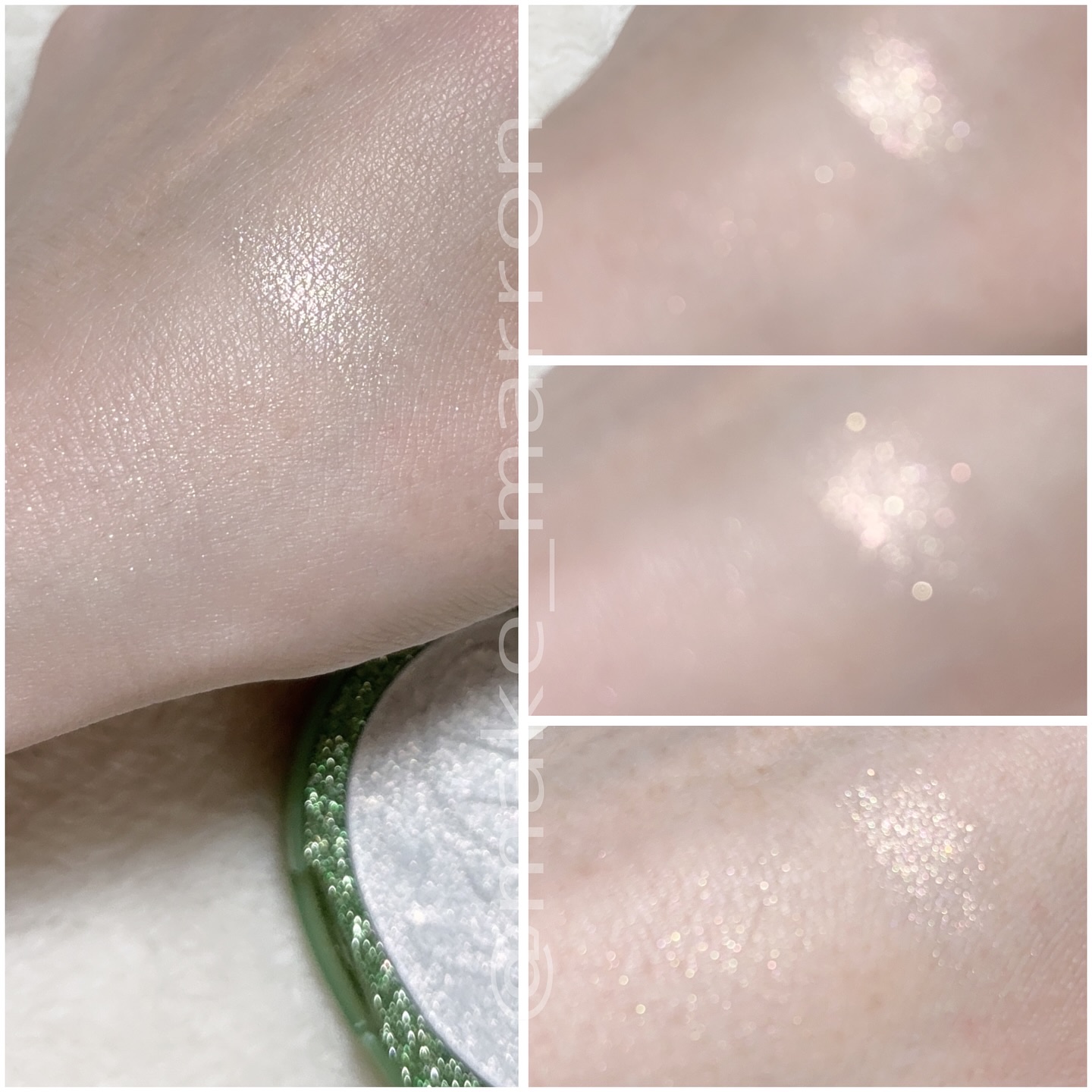 フィー グリッツストーンハイライター/fwee/パウダーハイライトを使ったクチコミ（2枚目）