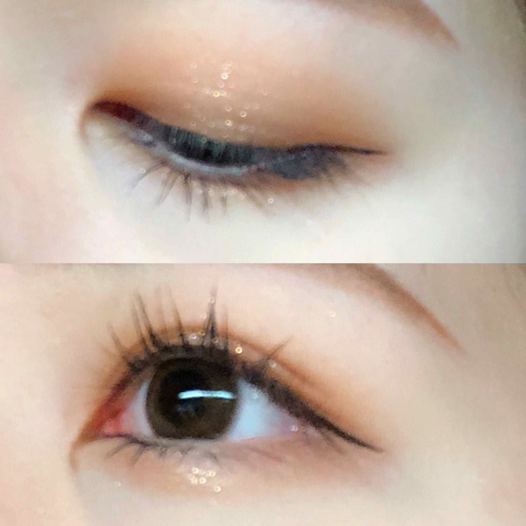 「塗るつけまつげ」ボリュームタイプ/デジャヴュ/マスカラを使ったクチコミ（2枚目）