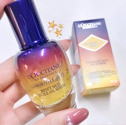 イモーテル オーバーナイトリセットセラム/L'OCCITANE/美容液を使ったクチコミ(1枚目)