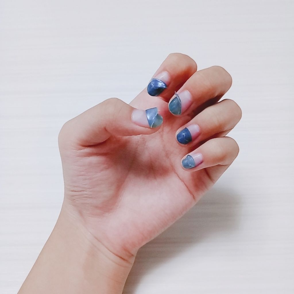 サージュ 水性ネイル ベースコート/セリア/ネイルベースコートを使ったクチコミ(2枚目)