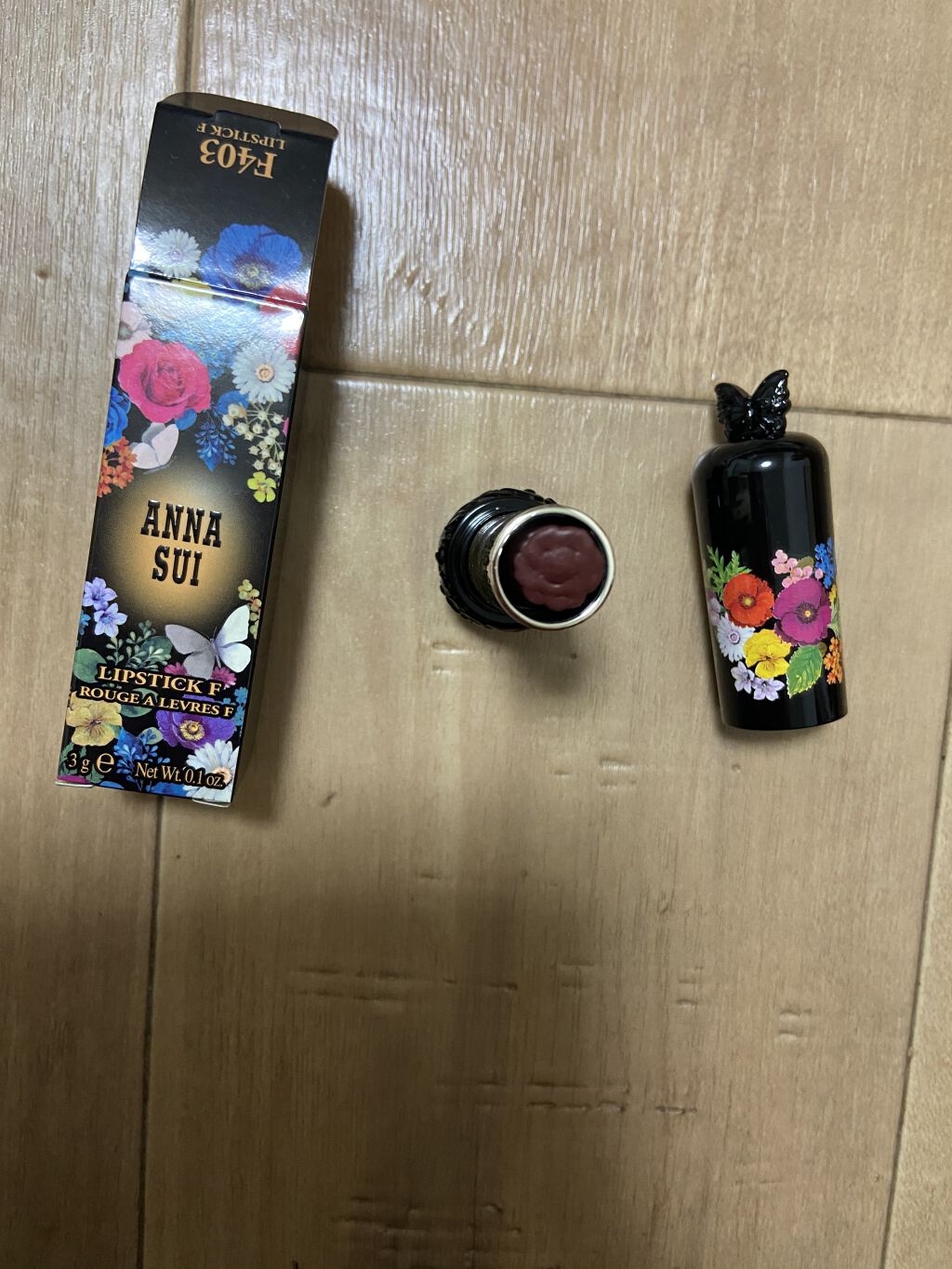 リップスティックF/ANNA SUI/口紅を使ったクチコミ（1枚目）