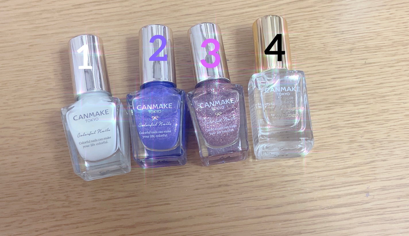 カラフルネイルズ/キャンメイク/マニキュアを使ったクチコミ(2枚目)