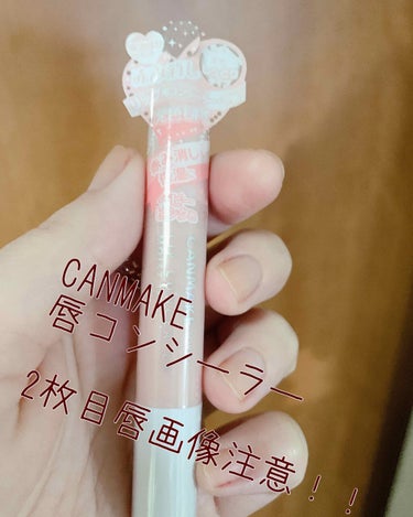 CANMAKEのリップコンシーラー モイスト インを買ってみました！
唇に乗せたリップの色を活かしたく…！

試してみたら2枚目の写真の通りになりました。
使用感は悪くなかったです🎶
(リップは、オピュ