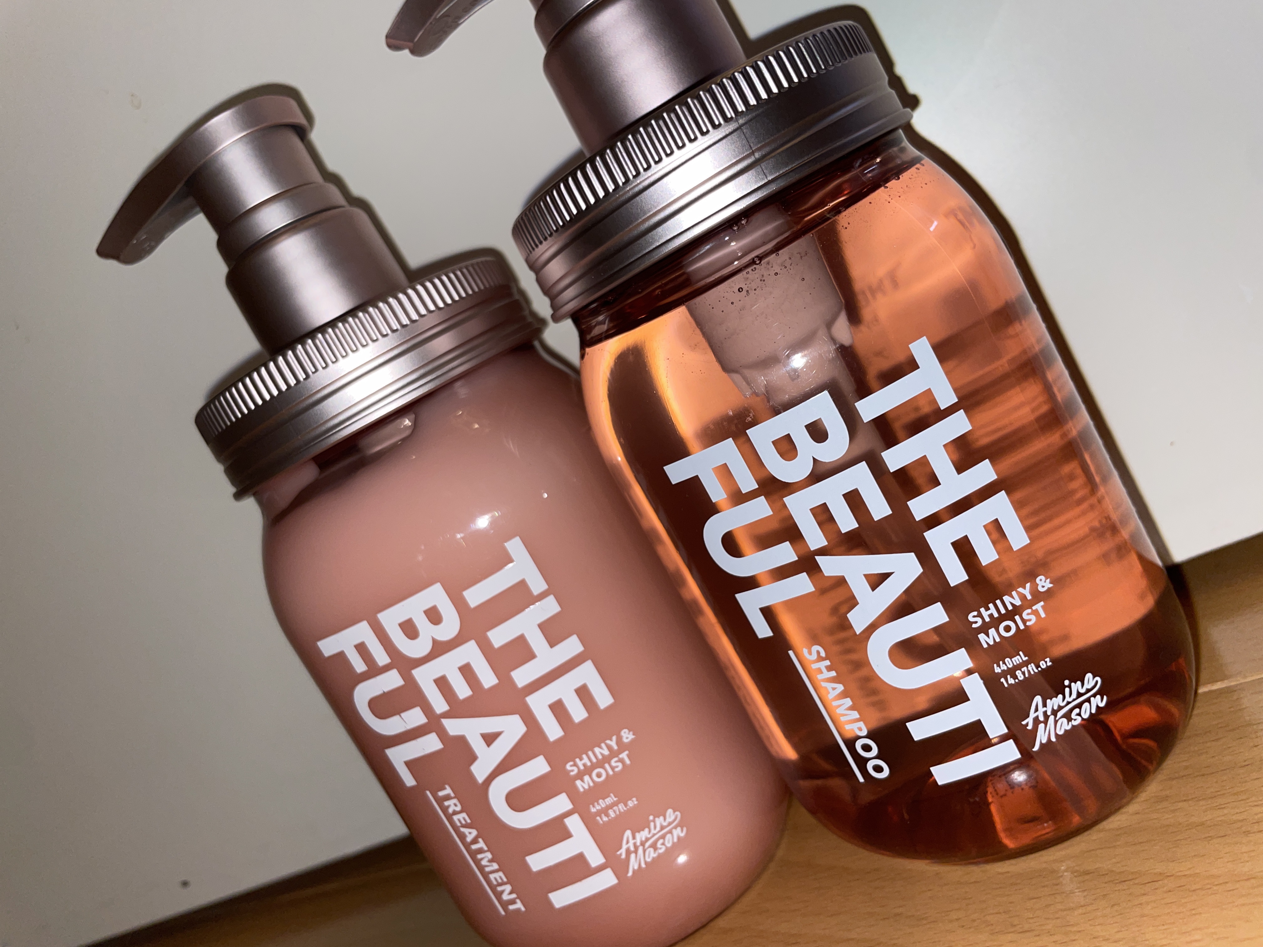 シャイニー＆モイスト シャンプー／ヘアトリートメント/アミノメイソン/市販シャンプーを使ったクチコミ（1枚目）