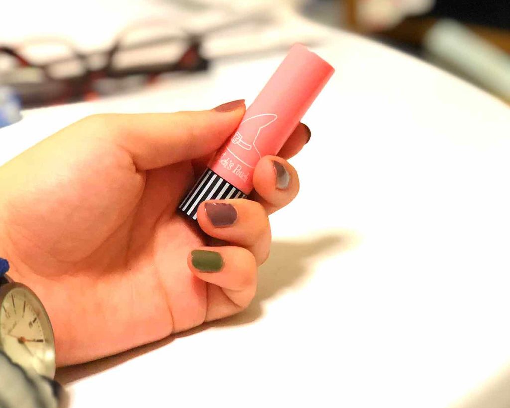 ポポグロススティックティントバーム/Witch's Pouch/リップティントを使ったクチコミ（1枚目）